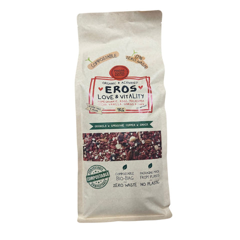 Granola / Muesli - Eros - Pomegranate, Macadamia - Organic & Activated