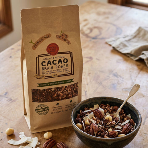 Granola / Muesli - Cacao Brain Power - Organic & Activated 1kg