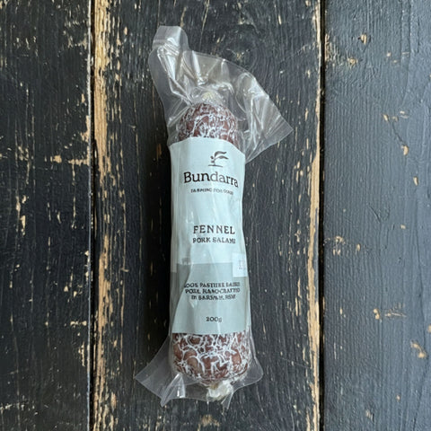 Pork and Fennel Salami 200g