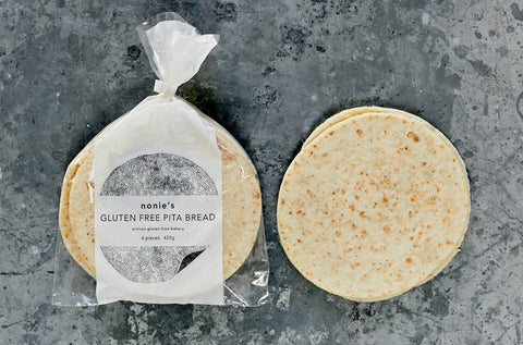 Nonies Gluten Free Pita Bread